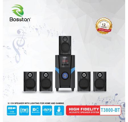 [HCM]Loa  5.1 Bosston T3800-BT (Bluetooth)