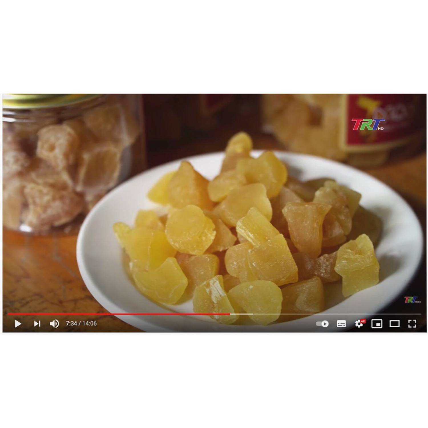 [VSATTP] Mứt Gừng Sấy Dẻo Thơm Cay - Mộc Truly Hue's