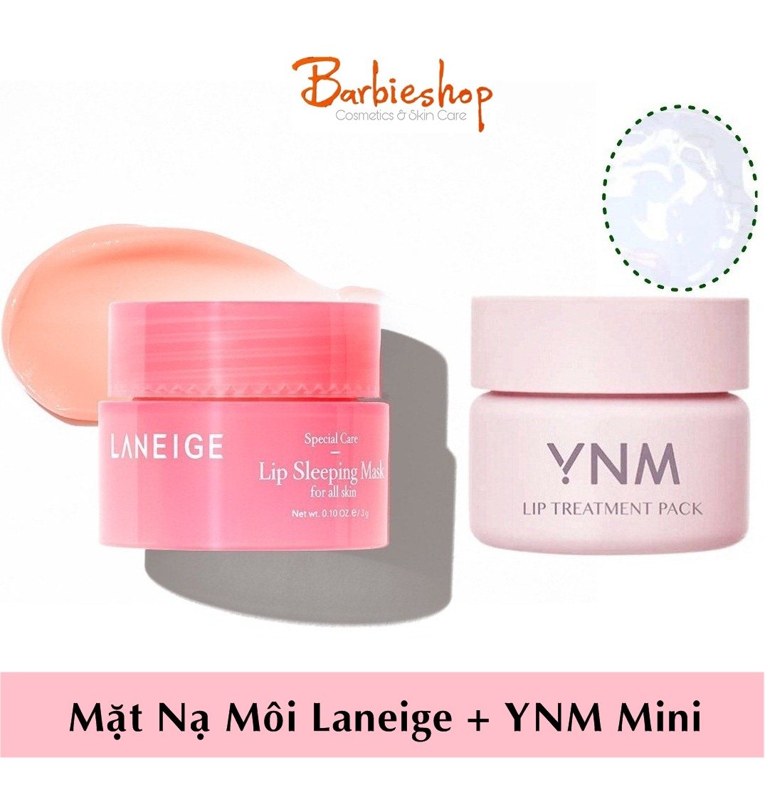Mặt Nạ Ngủ Môi Laneige + YNM Mini 3ml