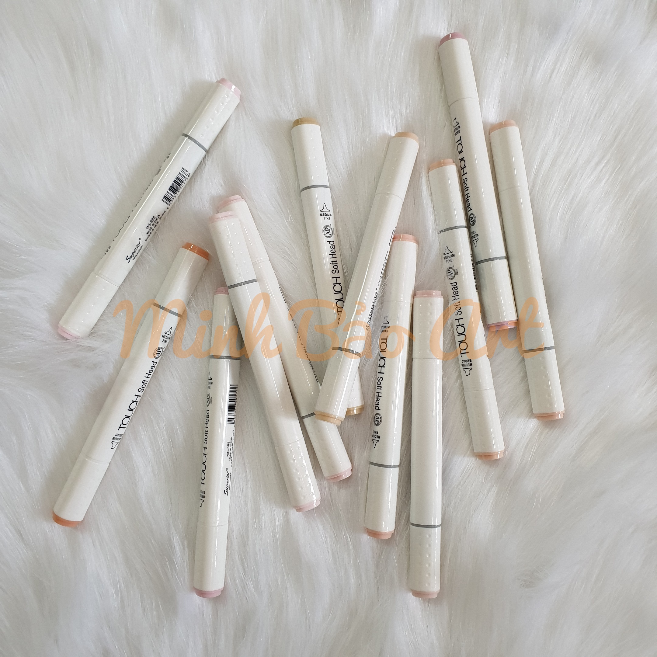 [HCM]MÀU DA - BÁN LẺ BÚT MARKER TOUCH SOFT HEAD