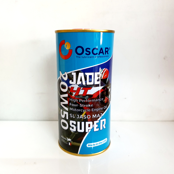 NHỚT XE SỐ OSCAR Jade 4T Super Synthetic Blend 800ML dầu nhớt chính hãng - dầu nhớt xịn chăm sóc xe toàn diện
