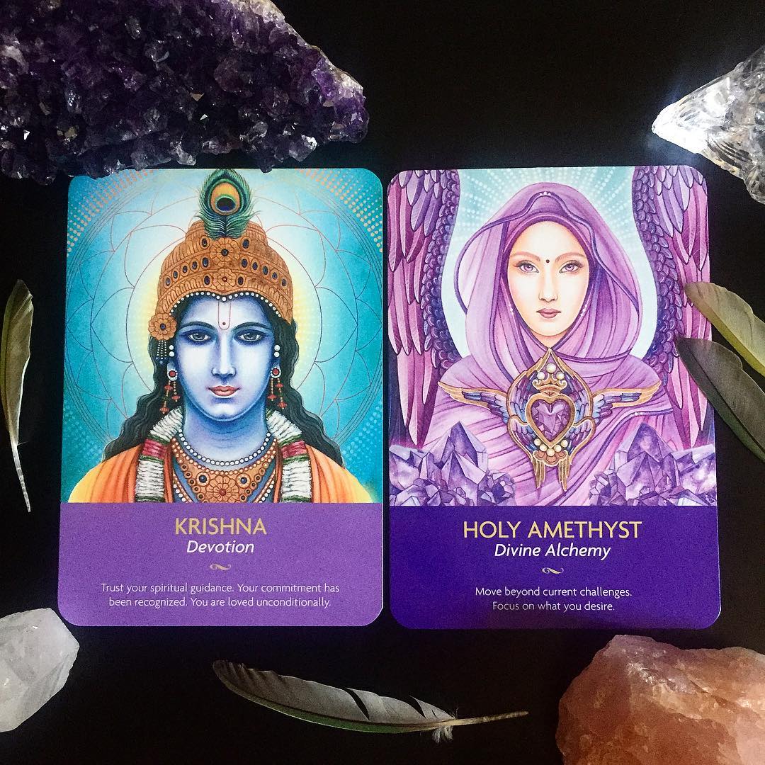 Bộ Bài Keepers of the Light Oracle (Mystic House Tarot Shop) - Bài Gốc Authentic Chính Hãng 100%