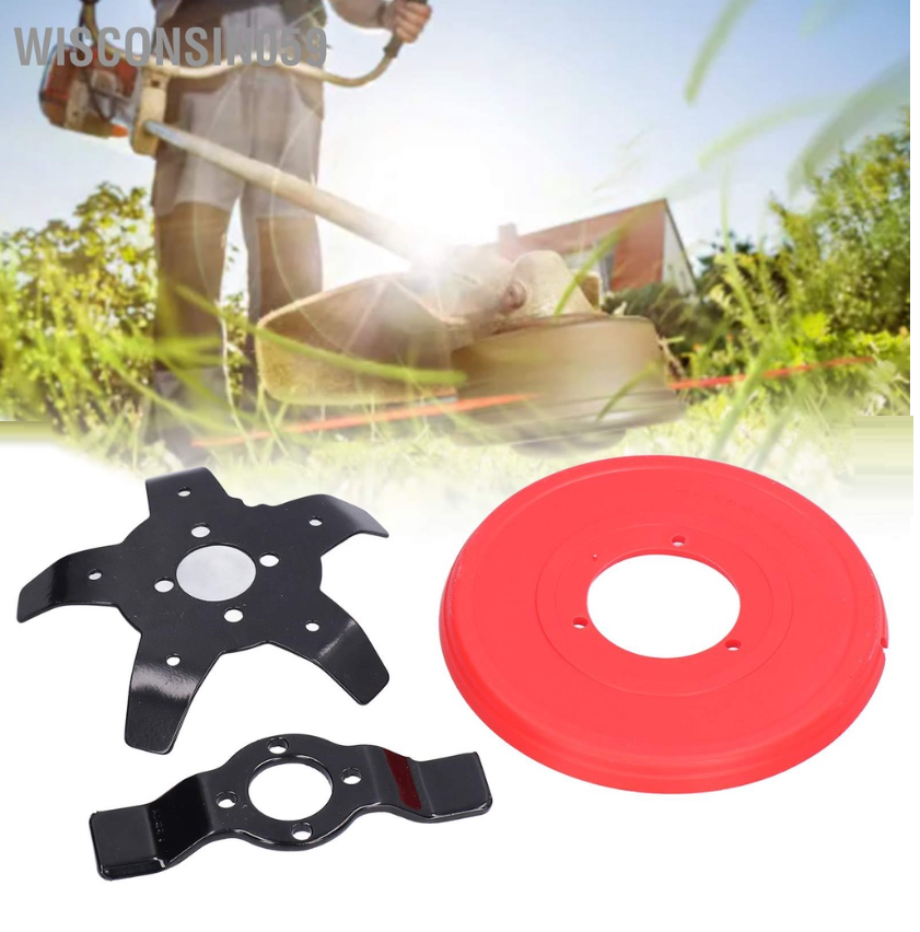 Lưỡi xới cỏ tận gốc tiện dụng có tấm chắn bảo vệ tặng kèm 1 lưỡi phay cỏ