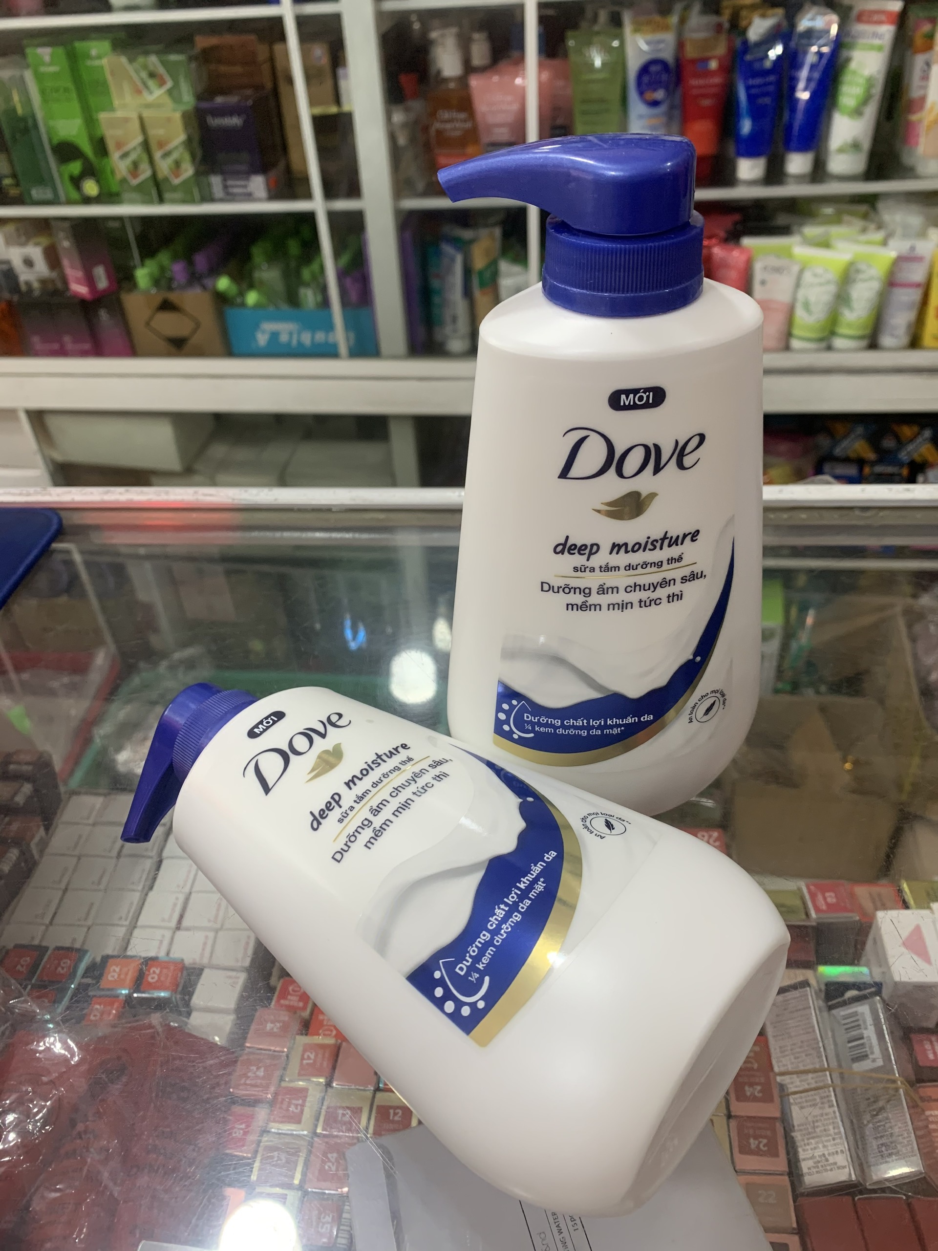 [HCM]Sữa tắm Dove dưỡng ẩm chuyên sâu 500g