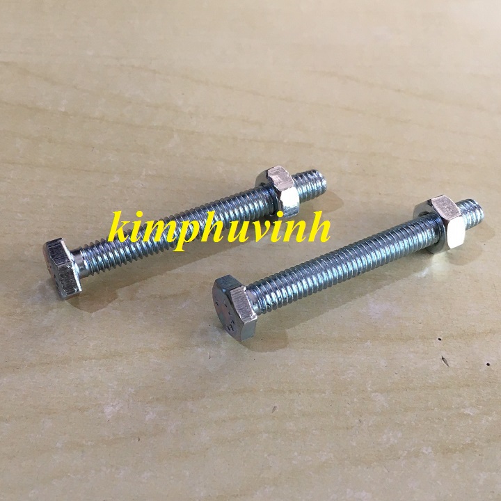 20 BỘ -  8x60mm BULONG LỤC GIÁC
