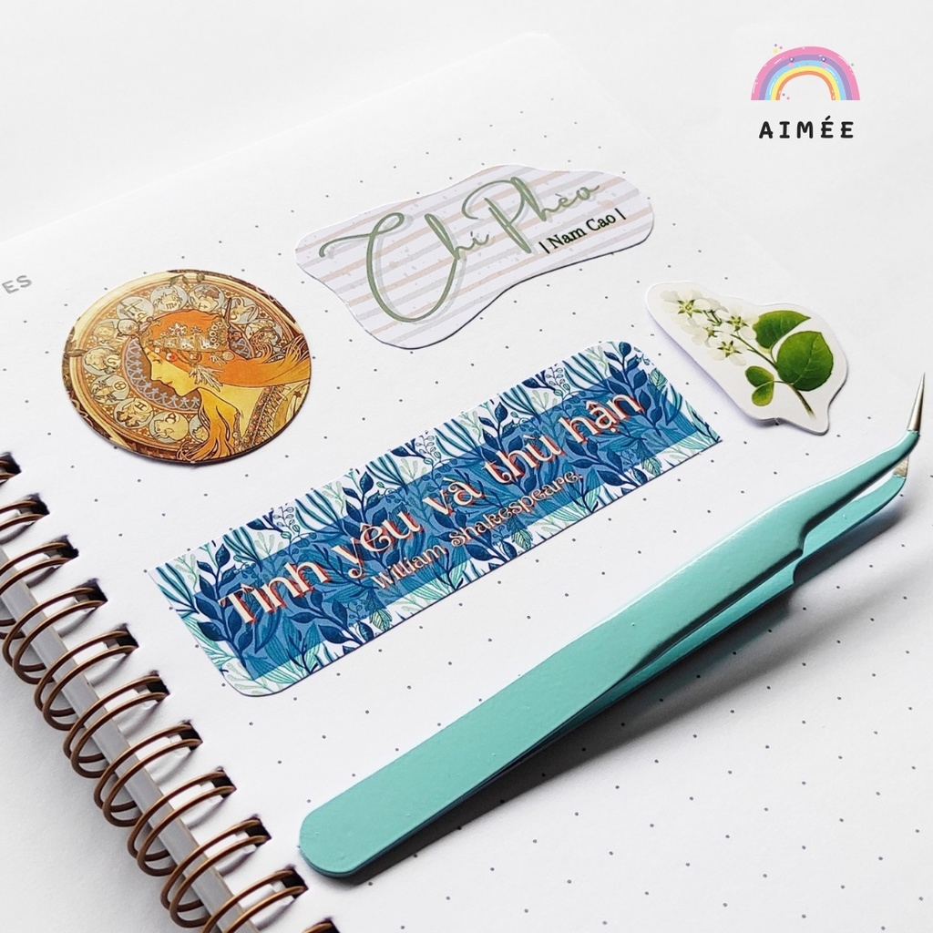☍✺ Sticker ngữ văn 11 tiêu đề văn học 11 ÉE