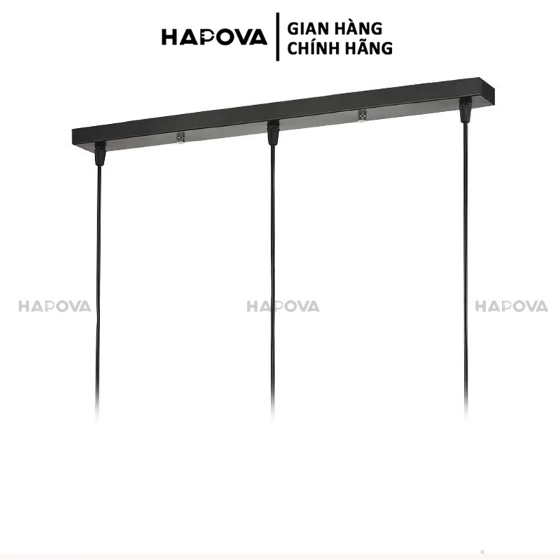 Đế bộ 03 Đèn thả trần HAPOVA YUKI 8993
