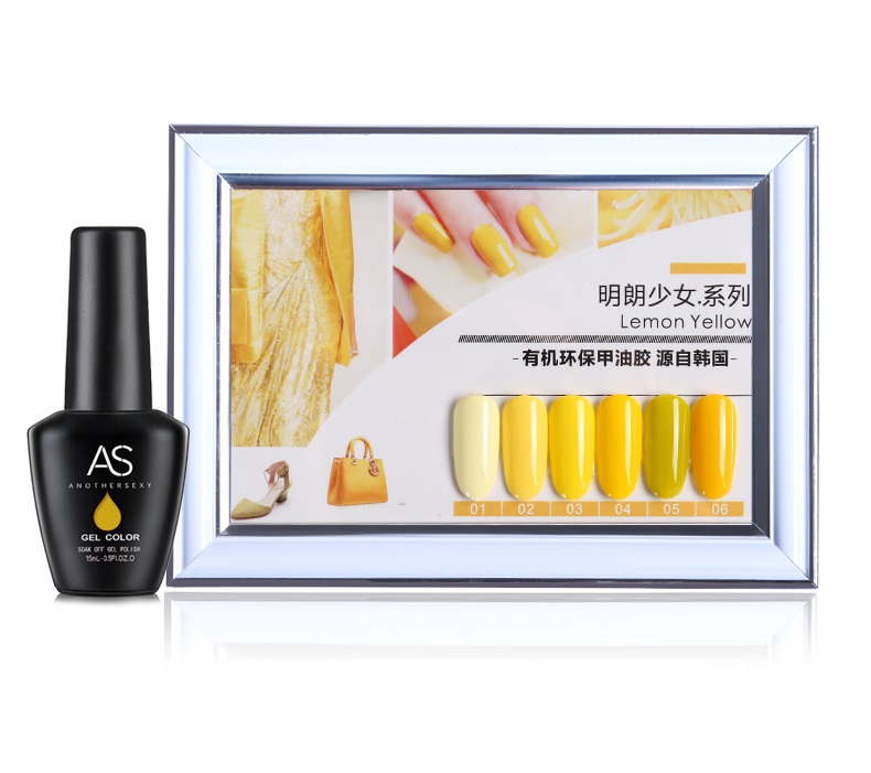 [HCM]Sơn gel AS - màu vàng mã SM