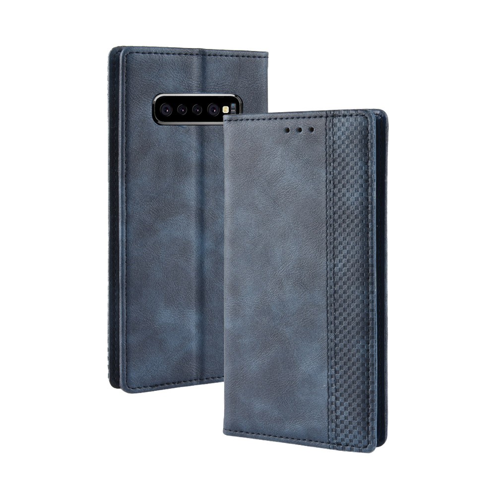 Bao da dạng ví Samsung S10 Plus Leather Luxury