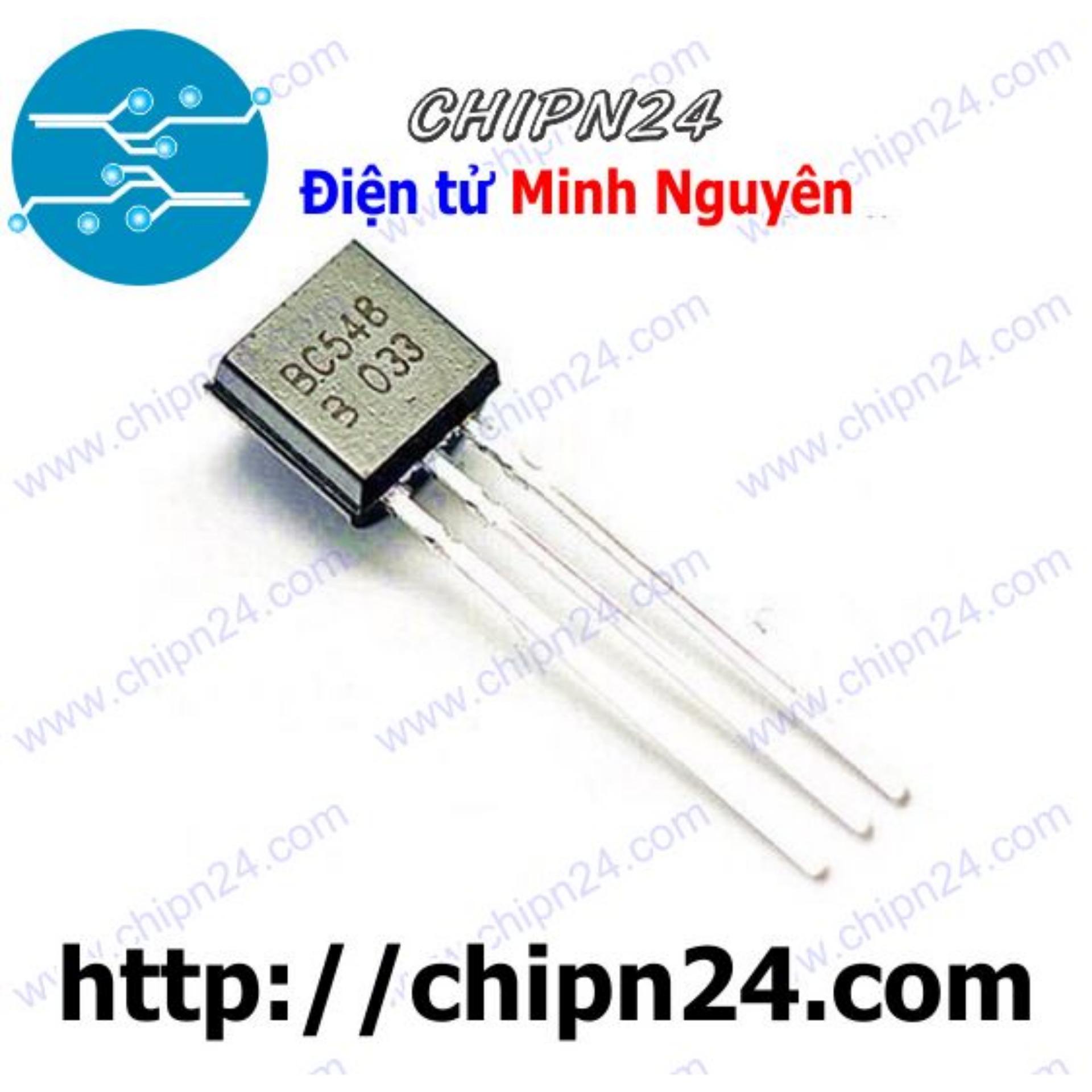 Transistor bc548 to-92 npn 100ma 30v