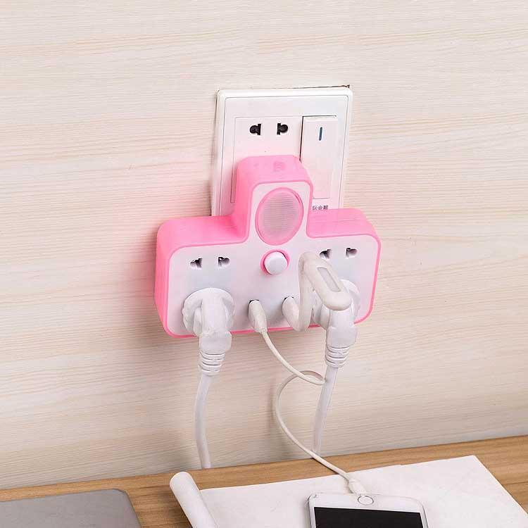 Ổ cắm điện 2 cổng USB có đèn ngủ