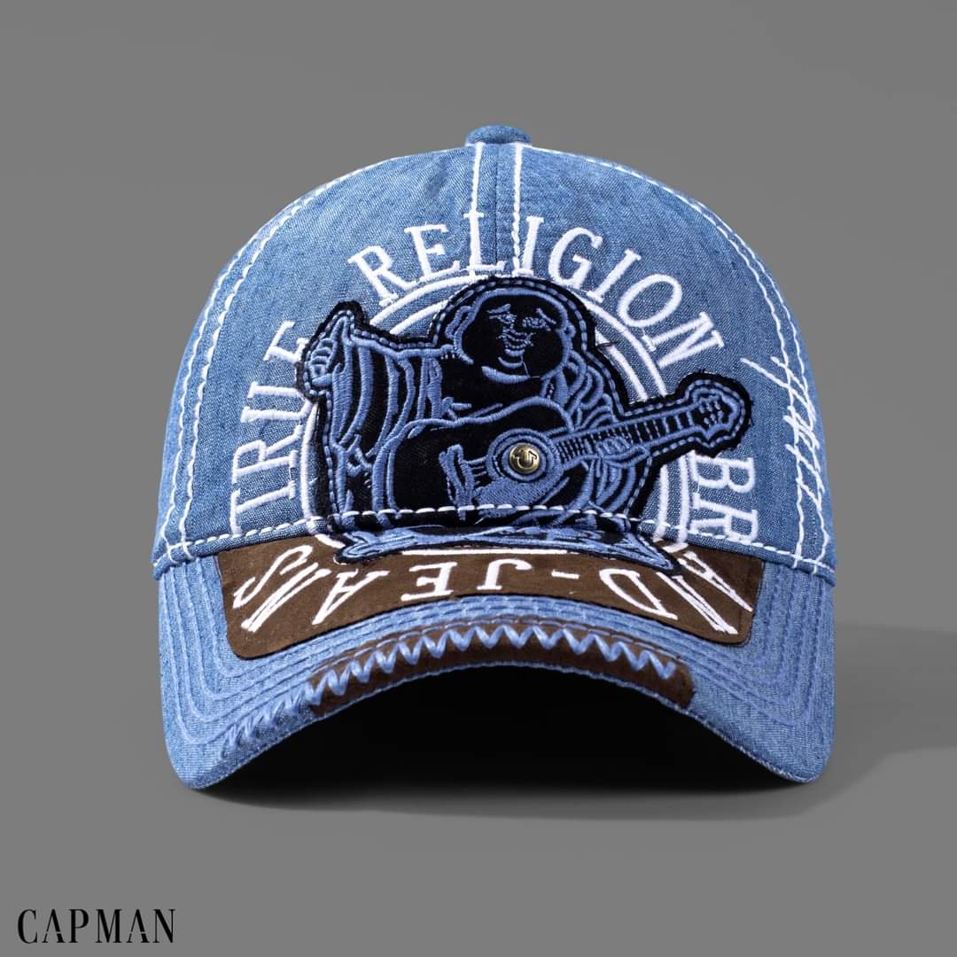 Mũ  Lưỡi Trai JEAN ÔNG ĐỊA Cầm Đàn Tài Lộc  Xuất Khẩu