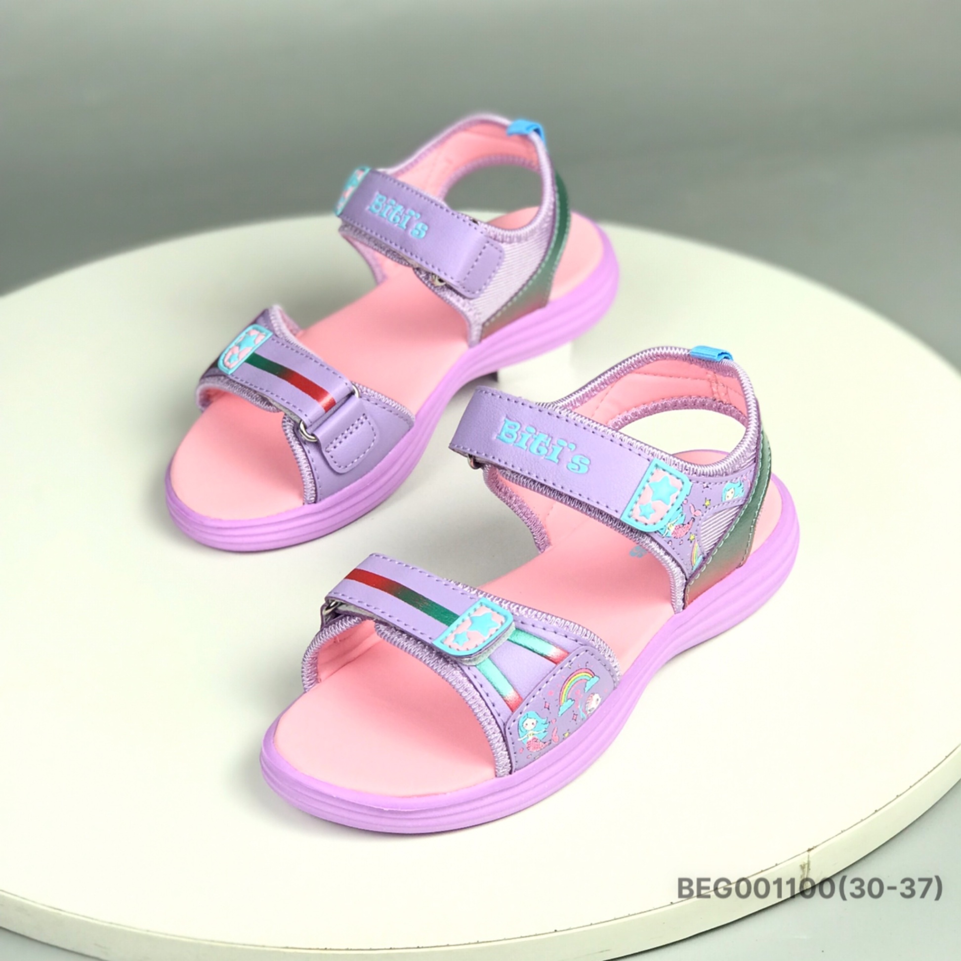 [Mẫu Mới Biti's ] Sandal Eva Bé Gái Biti's BEG001100TIM Siêu Nhẹ