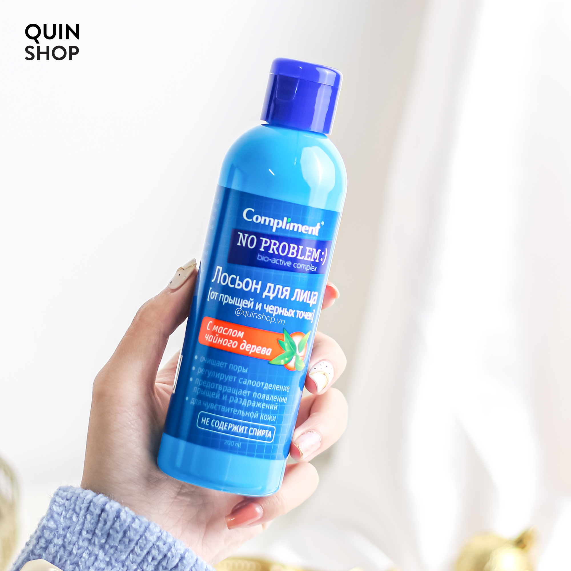 Nước Cân Bằng Giảm Mụn, Kiềm Dầu Compliment No Problem Toner