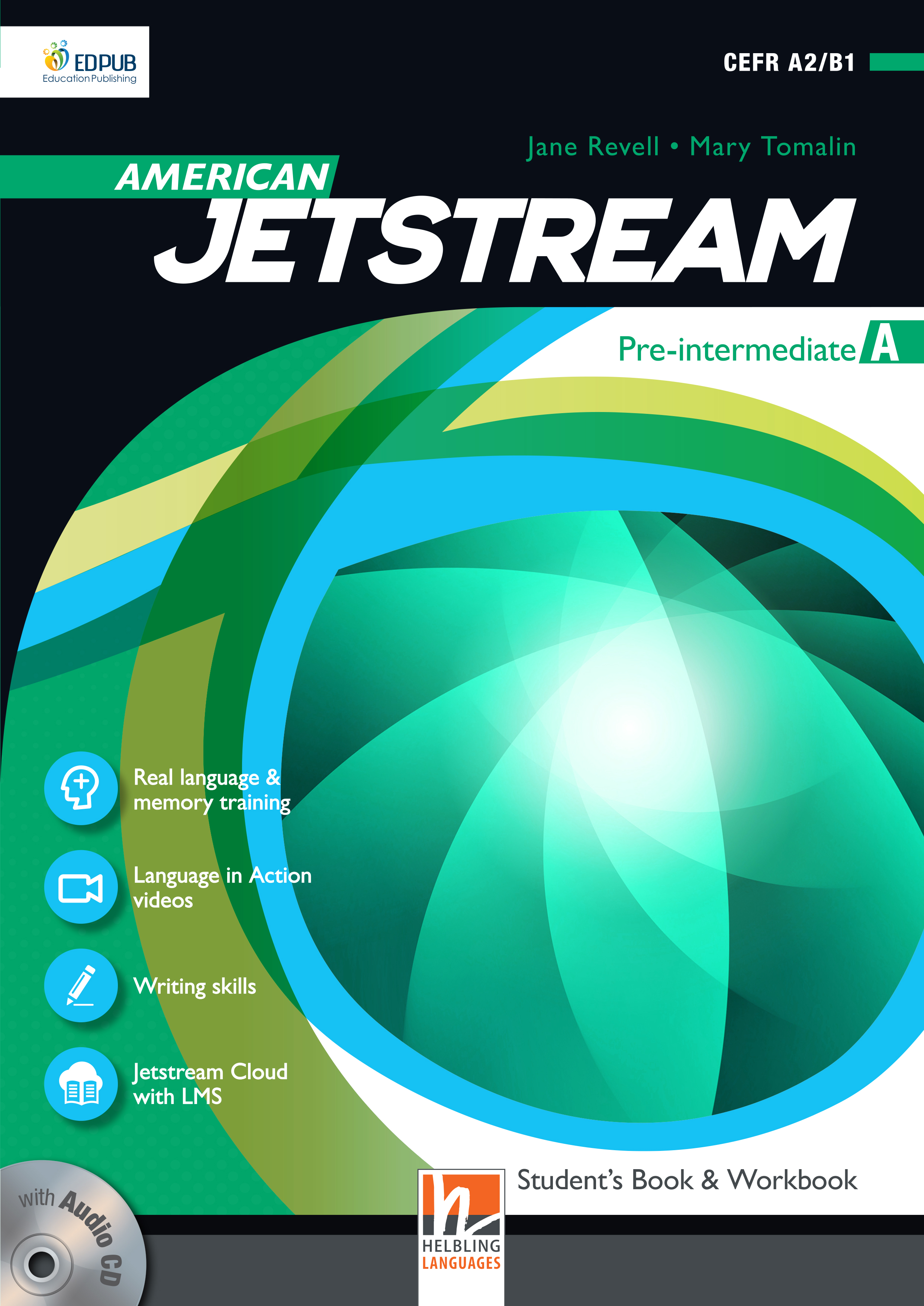 Sách - dtpbooks - American Jetstream Pre-Intermediate A Student's book & Workbook
