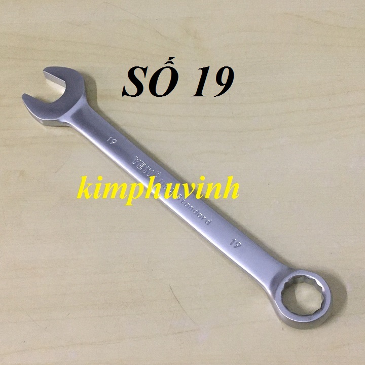 01 cái - 19mm cờ lê vòng miệng 19 - cờ lê 19 - khóa 19ly