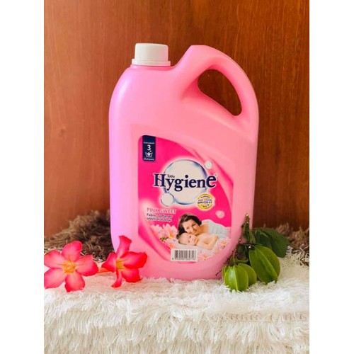NƯỚC XẢ VẢI HYGIENE 3500ML THÁI LAN [MÀU HỒNG Nhat]
