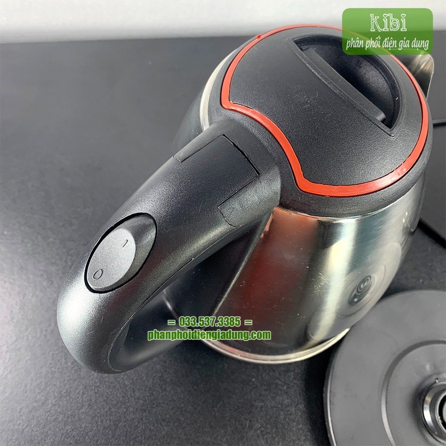 Ấm điện đun nước, ấm đun nước inox siêu bền (1.8 lít)