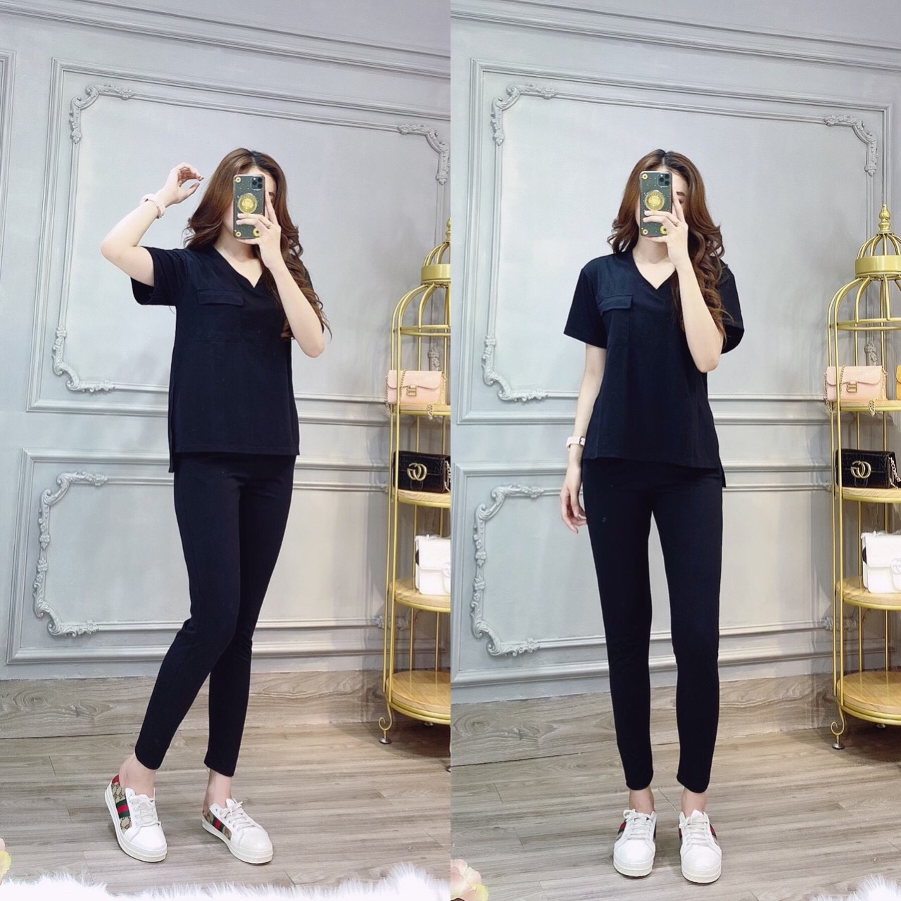 [HCM]SET BỘ THỜI TRANG SẺ TÀ PHÔI TÚI SIÊU ĐẸP