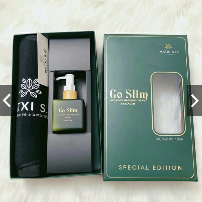 Combo Kem tan mỡ Goslim (tặng kèm đai nịt)