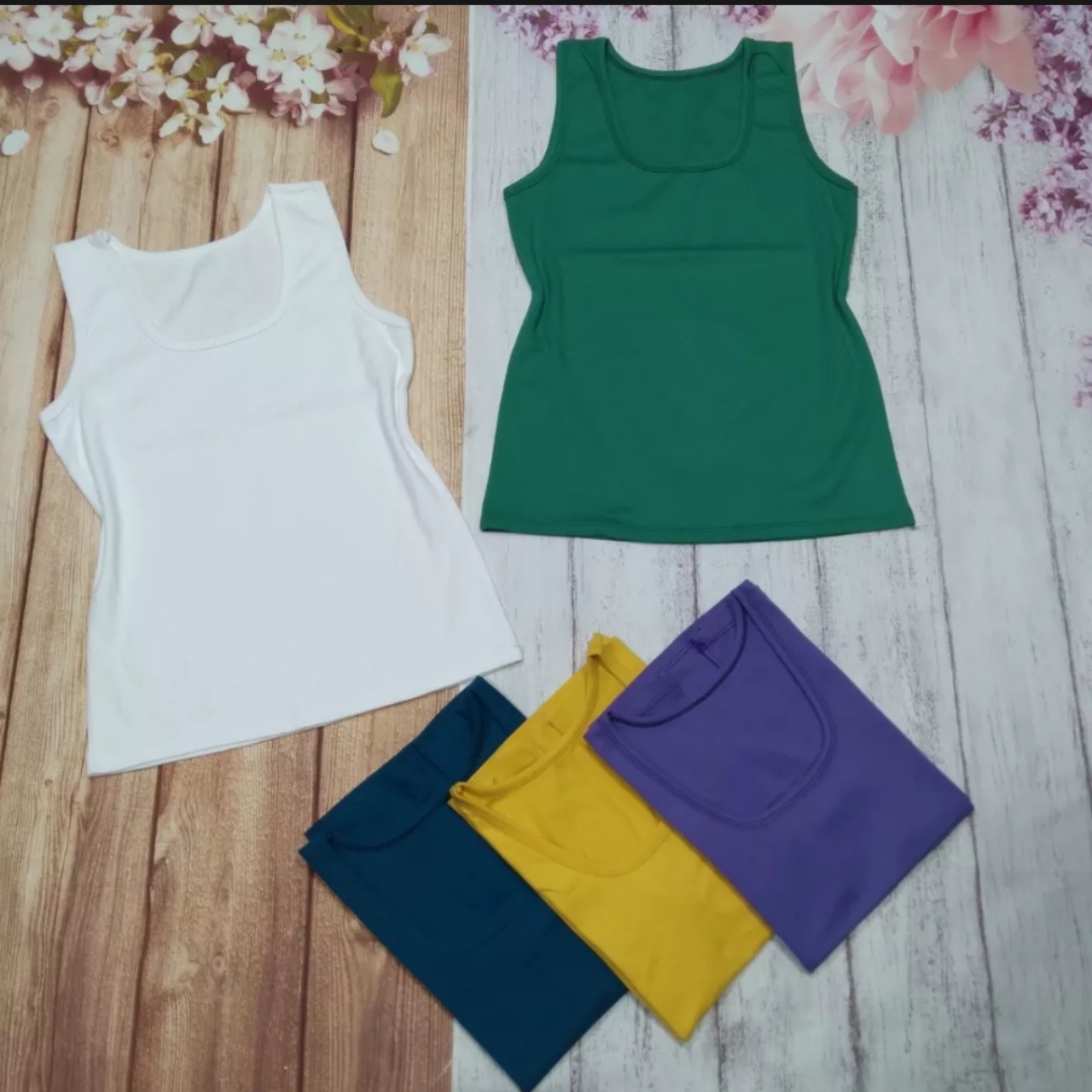 ÁO THUN SÁC NÁCH NỮ _ ÁO THUN BA LỖ NỮ (38KG_65KG)