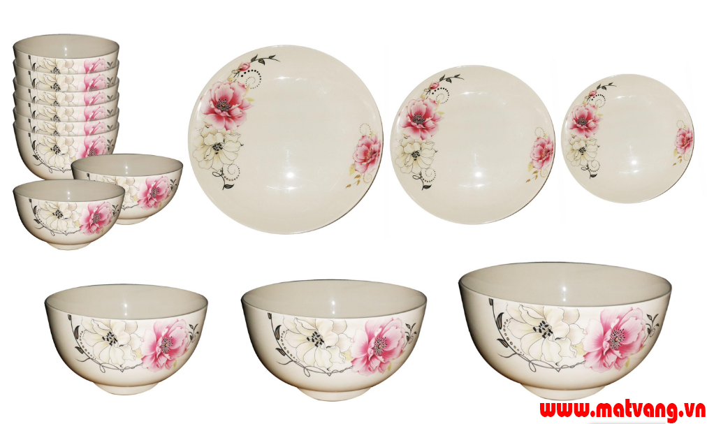 [HCM]Bộ chén dĩa cao cấp 20 món