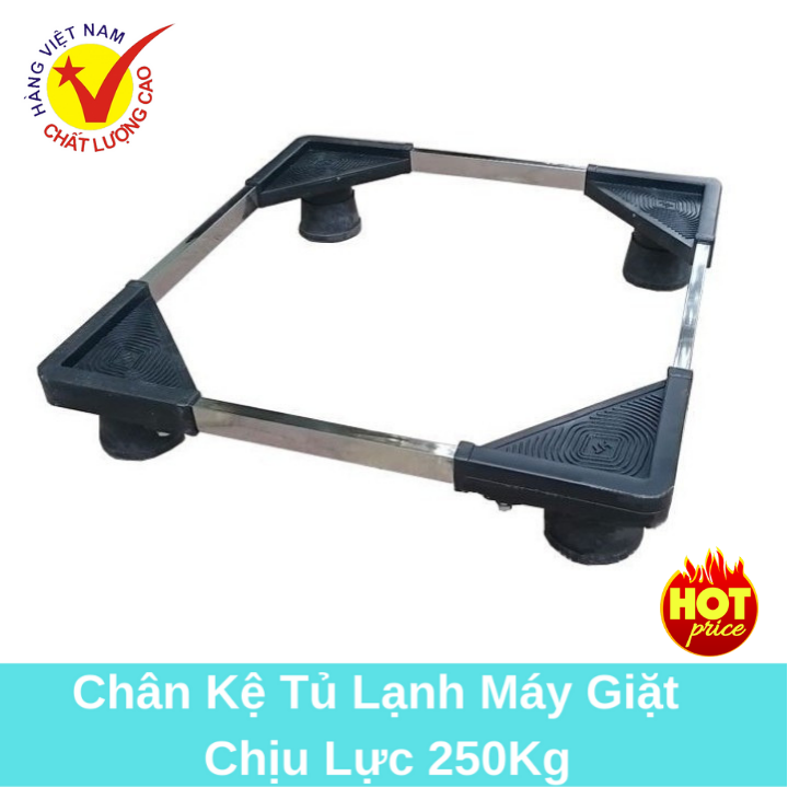 [HCM]Chân kệ inox cho máy giặt tủ lạnh
