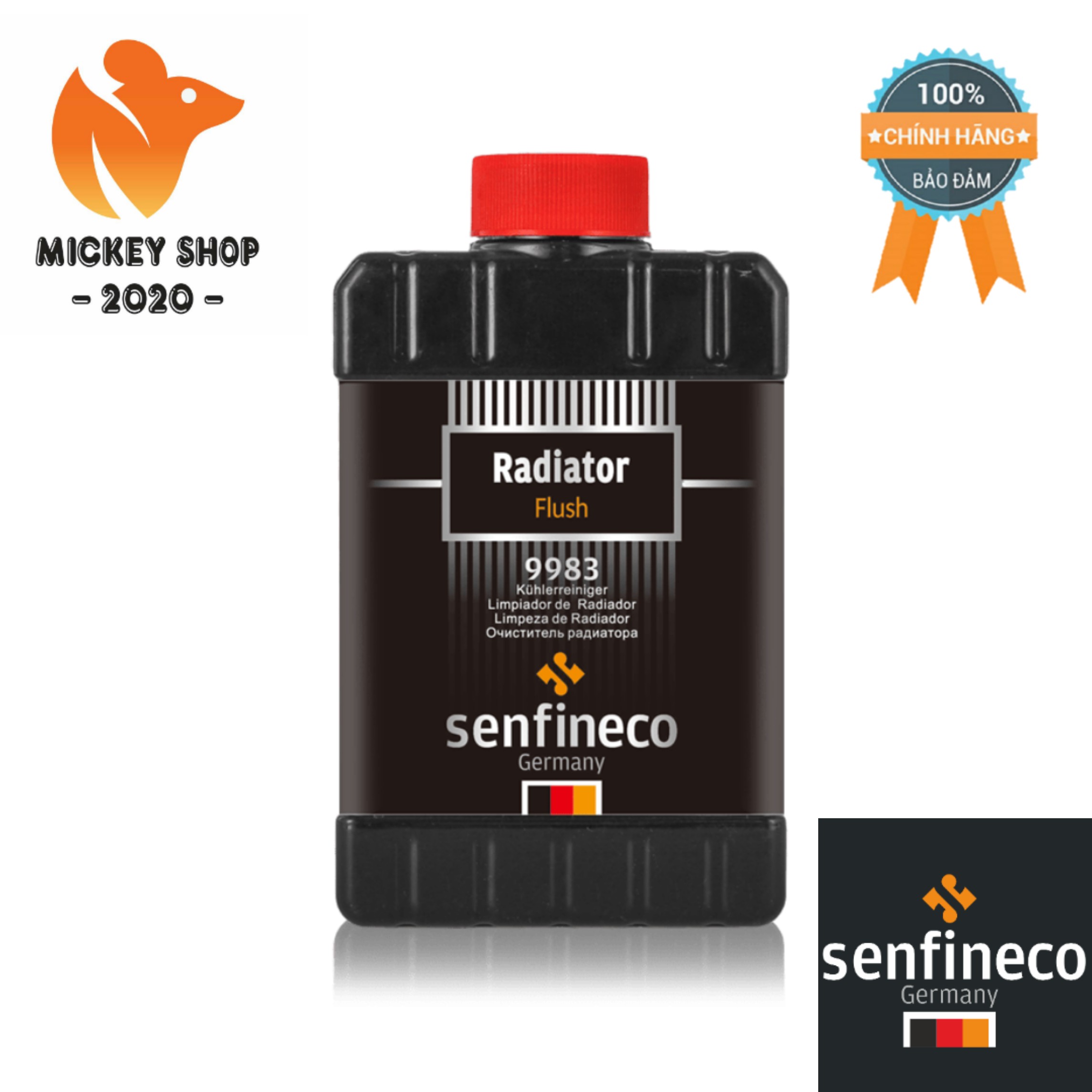 Chai súc rửa két nước senfineco 9983 – 325ml radiator flush hàng đức chính hãng