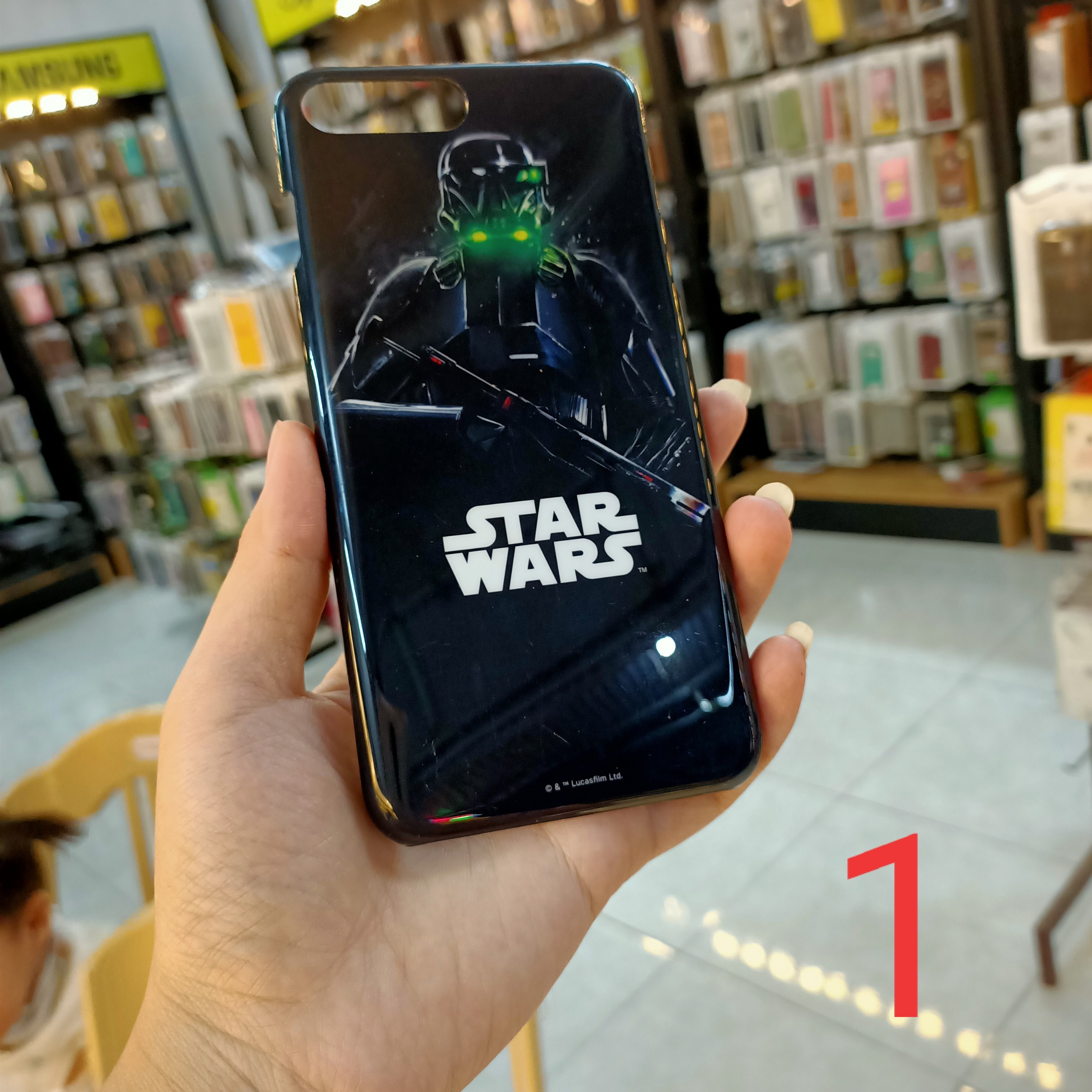 Ốp Lưng Mềm In Hình Nhân Vật Star War Cho Iphone 7G,8G,6 Plus,7 Plus,8 Plus