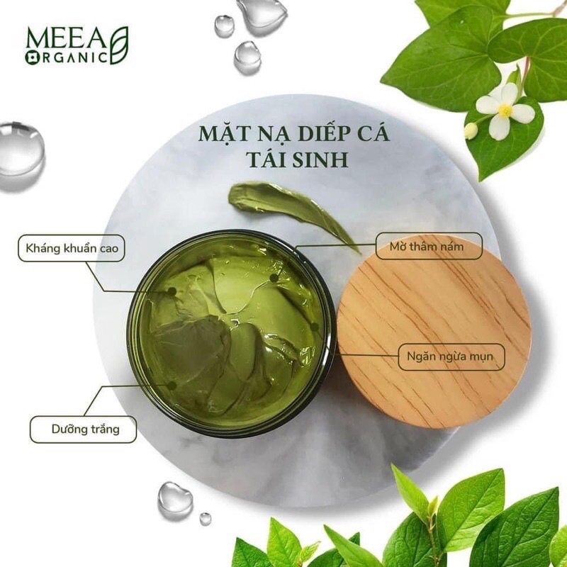 (CÓ SĂN) MẶT NẠ DIẾP CÁ MEEA ORGANIC