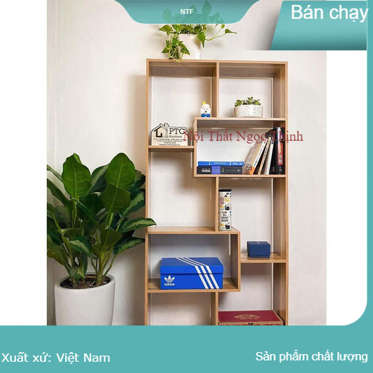 Kệ sách gỗ - kệ sách gỗ