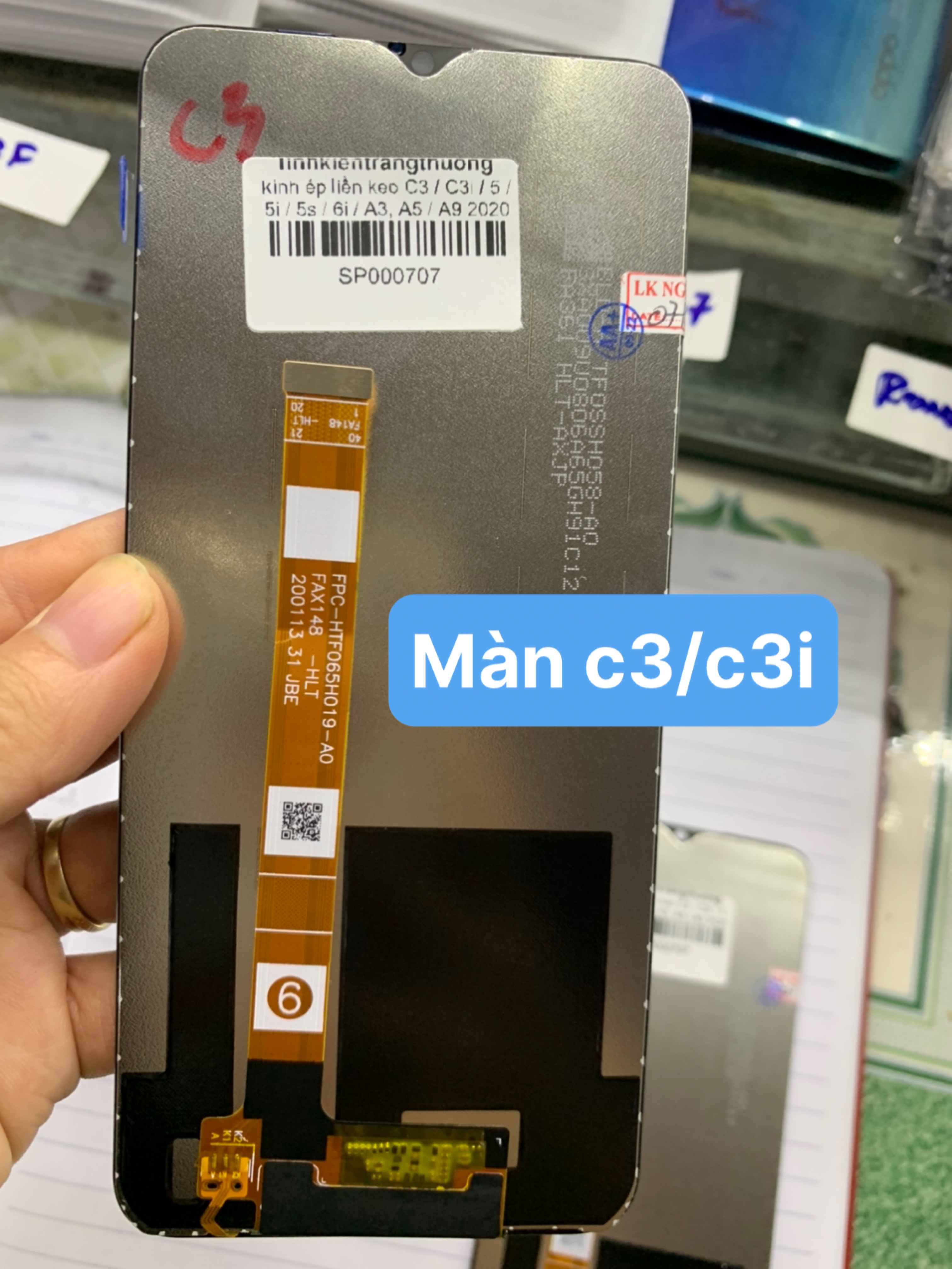 Màn hình zin mới điện thoại oppo realme c3/ c3i/ 5/ 5i/ 5s/ 6i/ a3/ a5-a9 20202 dùng chung