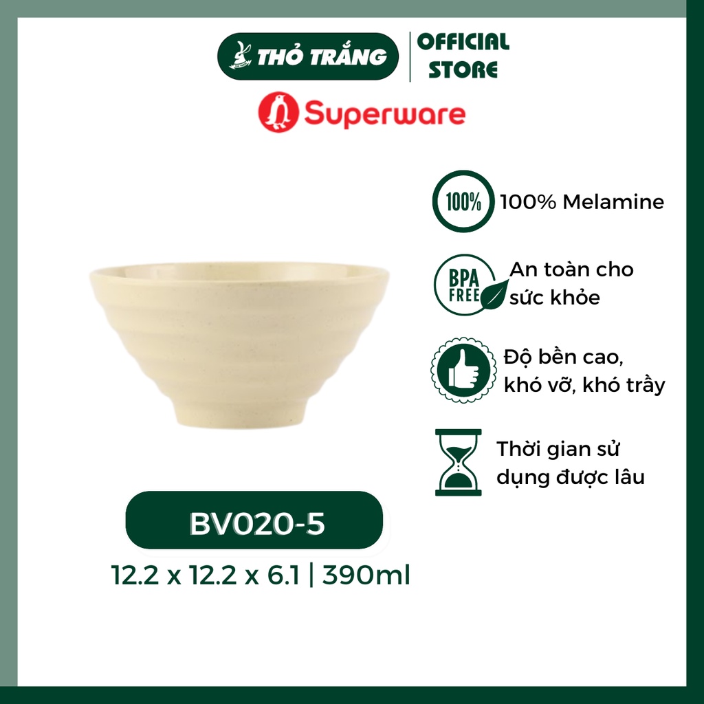 Chén cơm trơn nâu nhựa Melamine dùng ăn cơm ăn lẩu đồ nướng