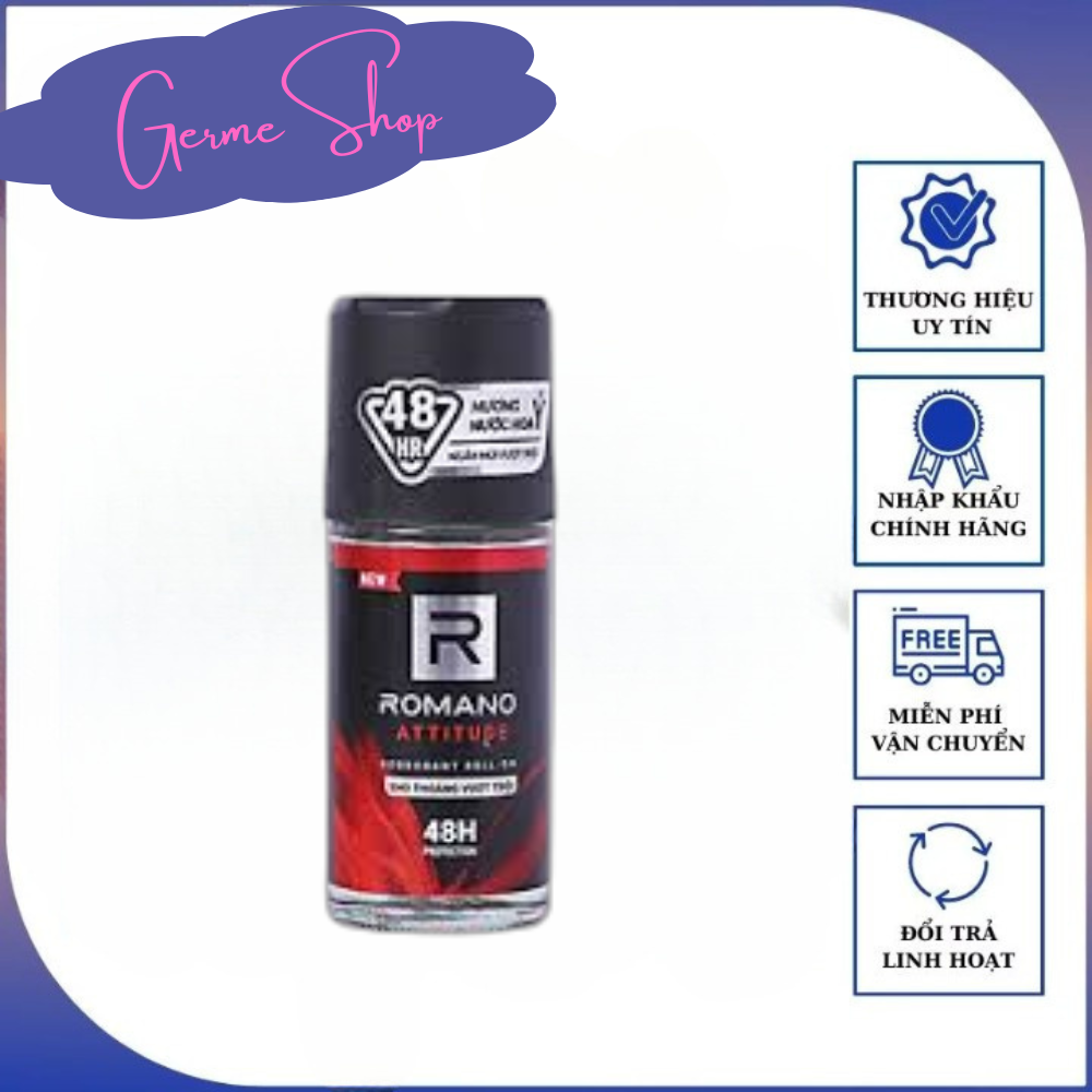 Lăn khử mùi Romano các loại 50ml