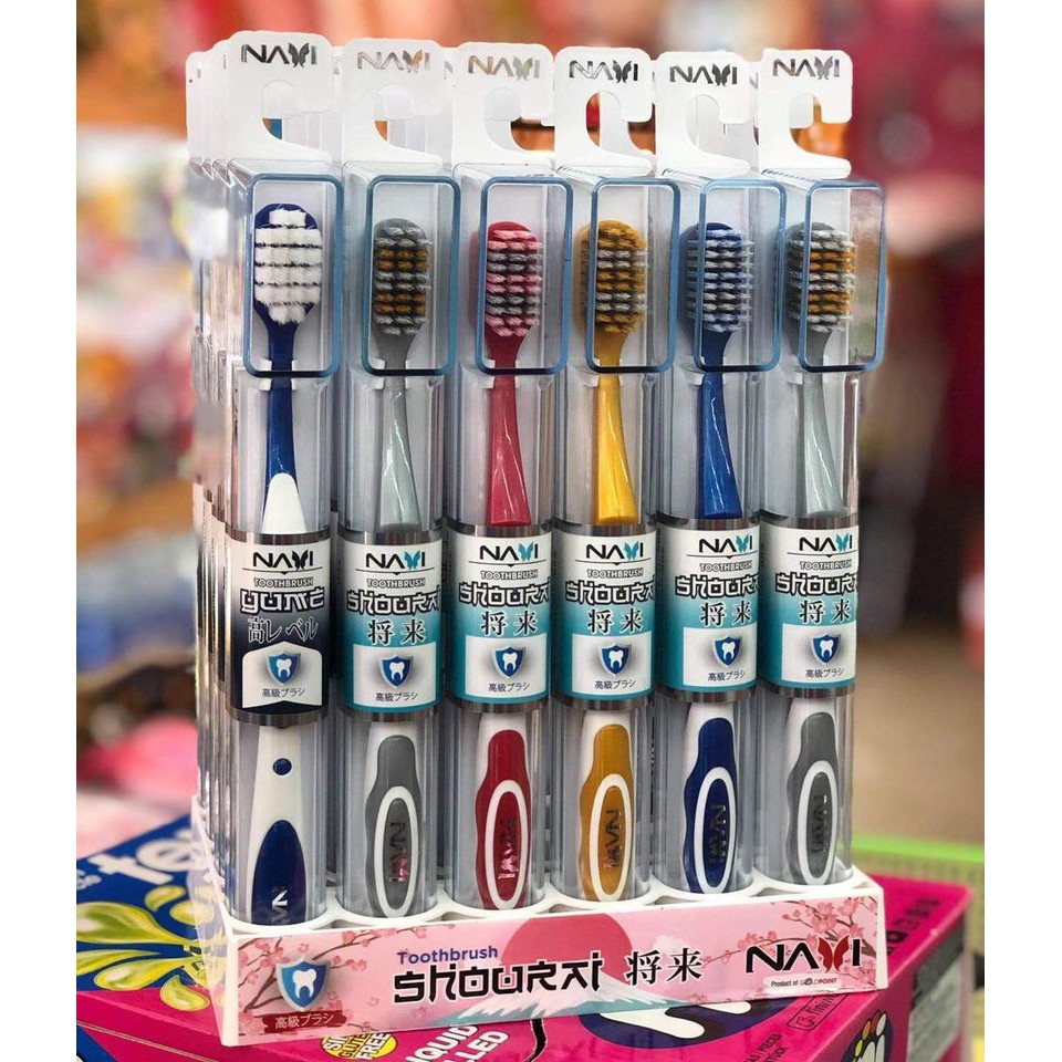 Bàn Chải Đánh Răng Navi Yume - Shourai Cao Cấp [Nội Địa Nhật]