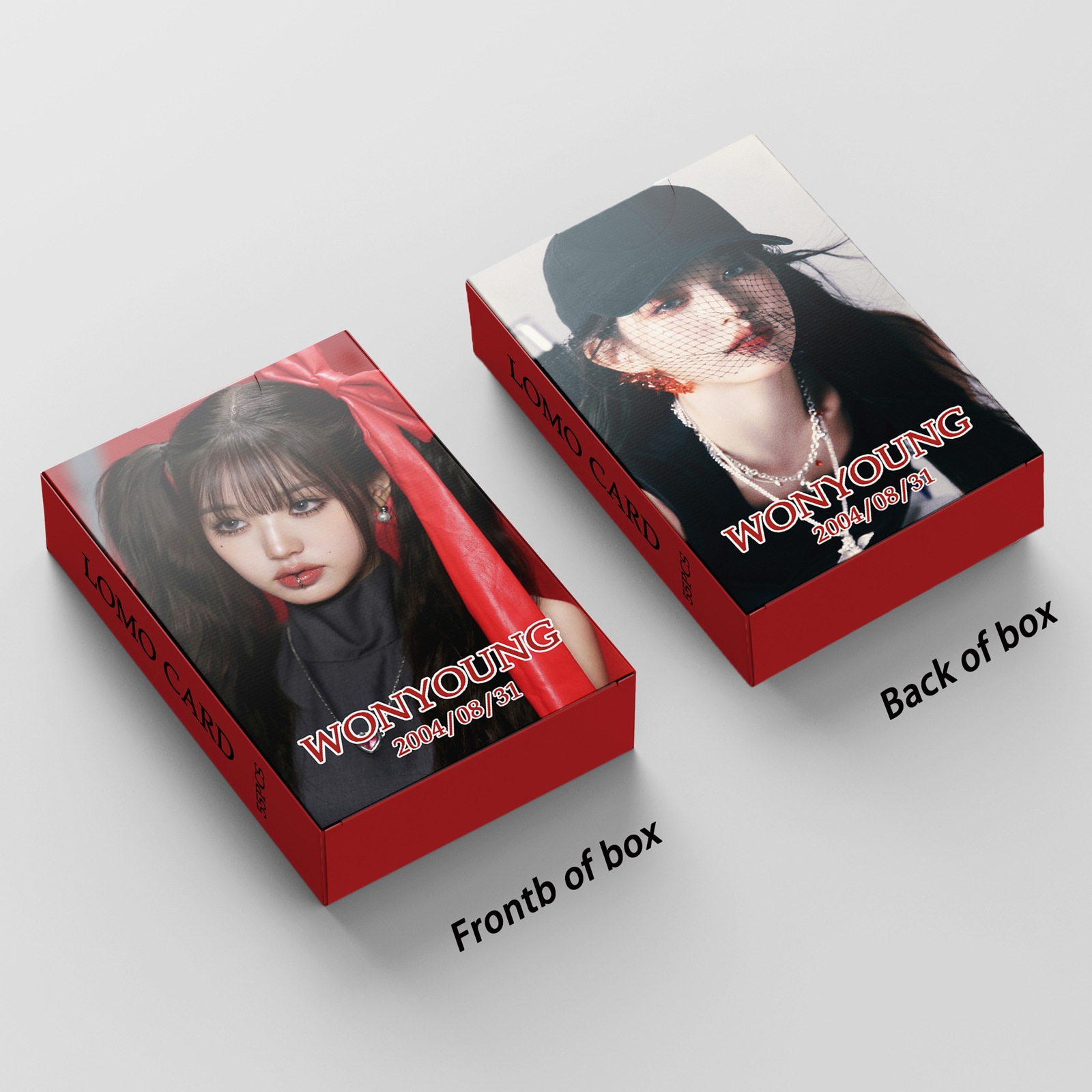 Set 60 lomo card và 32 sticker IVE - WONYOUNG 2026