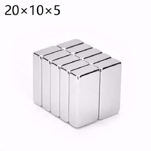 Combo ( 10 viên nam châm 20x10x5 loại đất hiếm )