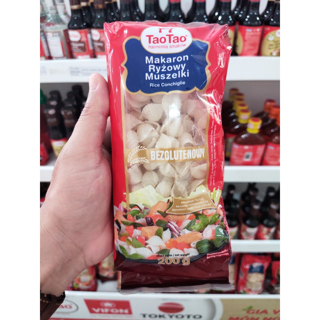 Nui Gạo Hình Vỏ Sò 200g
