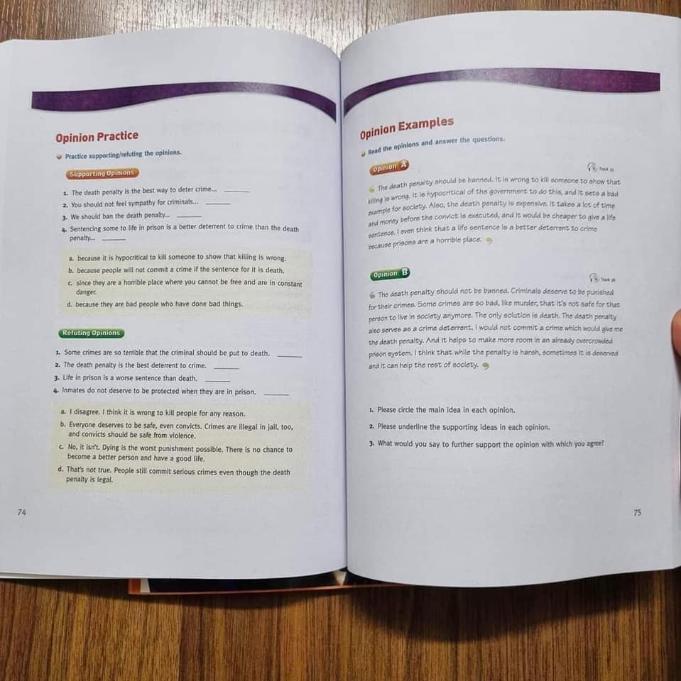 Bộ exploring debate 2q in màu laser kèm audio, answer key