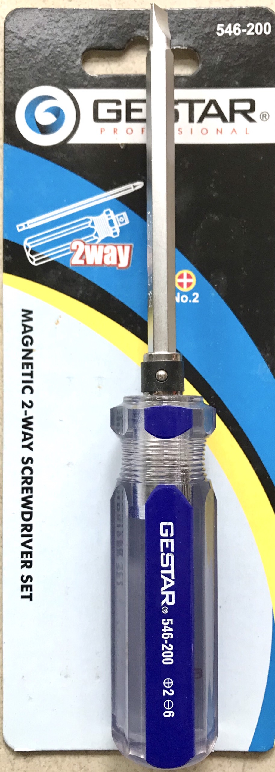 Tô vít sọc 2 đầu sọc trong Gestar