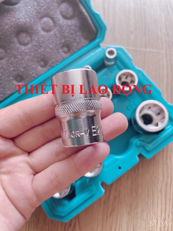Bộ 14 đầu tuýp loại E Total THKTETS0114