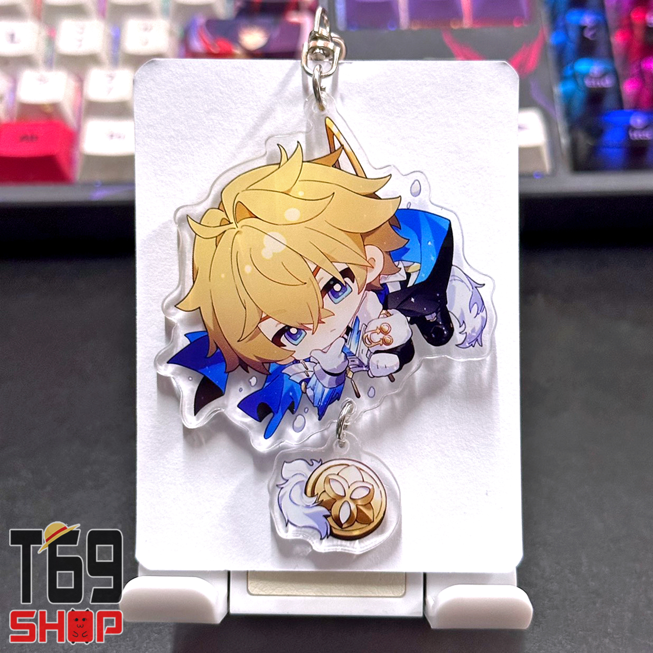 [61 mẫu] Móc khóa mica game Honkai: Star Rail - Cute ver (Loại cao cấp - Hình in ép giữa 2 mặt mica) [T69 Shop]