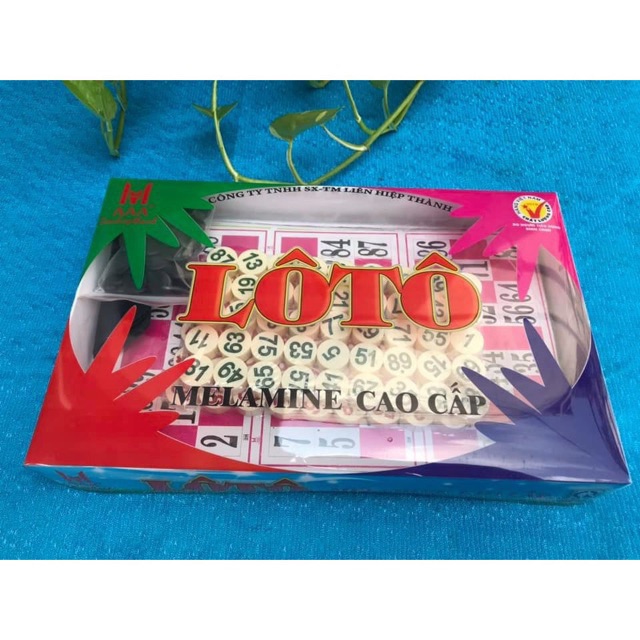 Lô tô Liên Hiệp Thành 90 số Melamine cao cấp