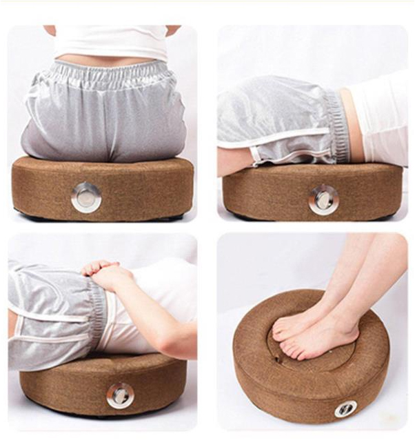 Đệm xông chườm ngải cứu đa năng giúp giảm đau mỏi