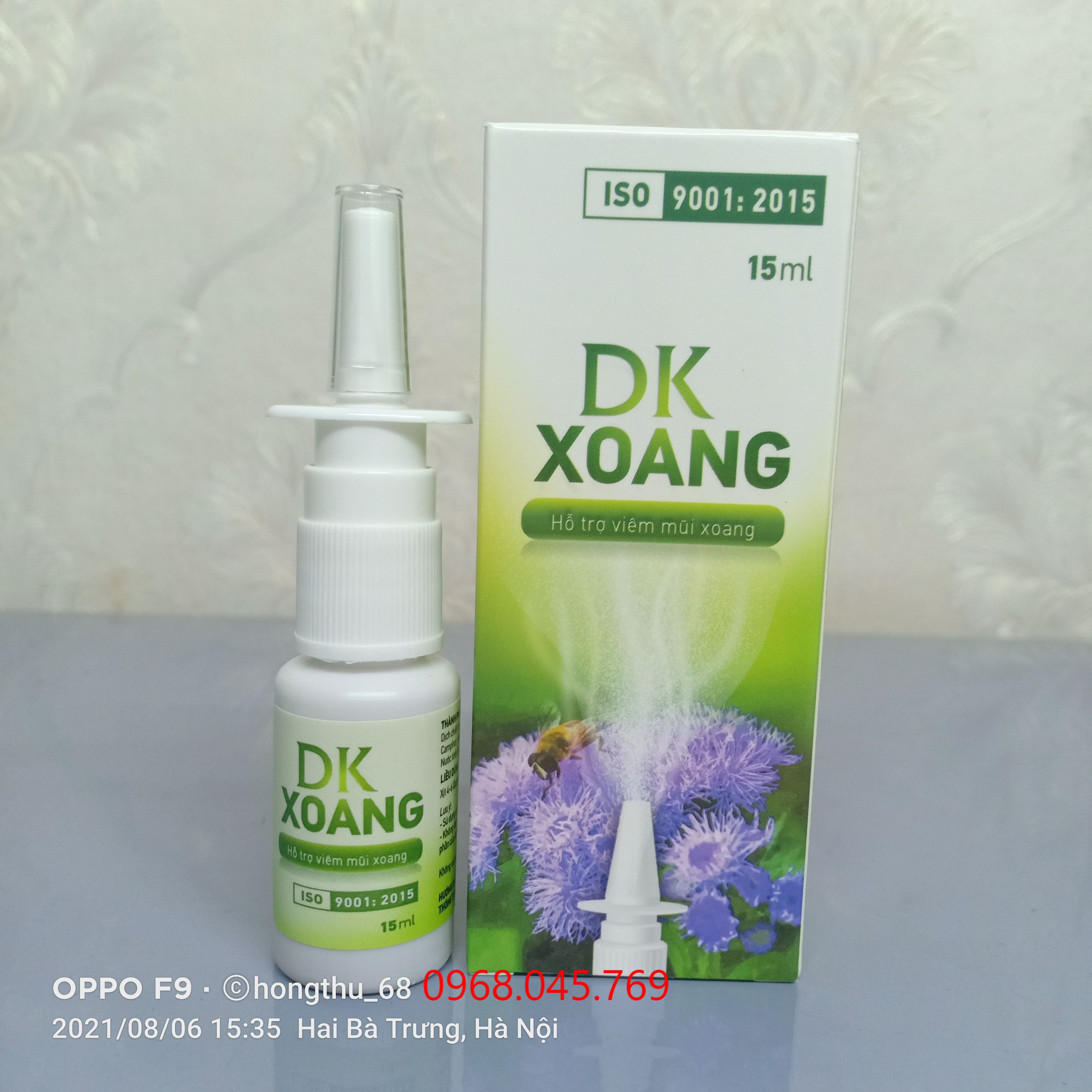 Xịt mũi Dk Xoang - Lọ 15ml