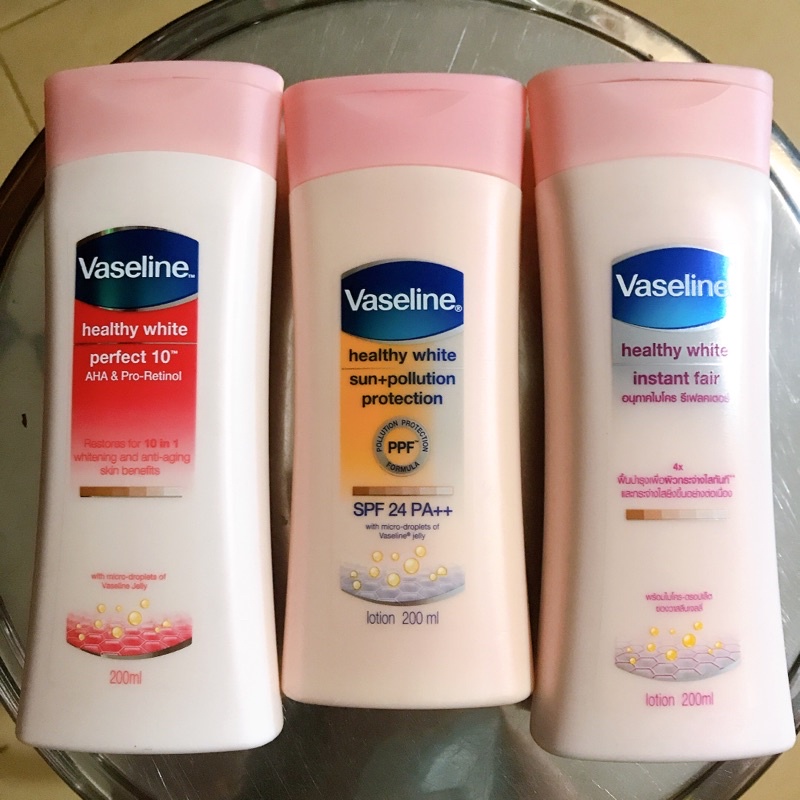 Sữa dưỡng thể Vaseline dưỡng trắng 10in1 200ml