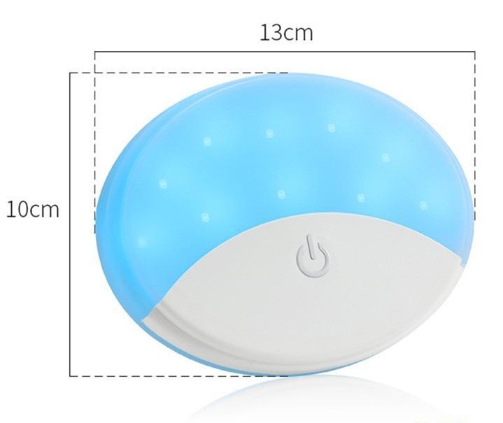 Đèn Led Cảm Ứng Dán Trần Ô Tô 2 Chế Độ Ngày - Đêm