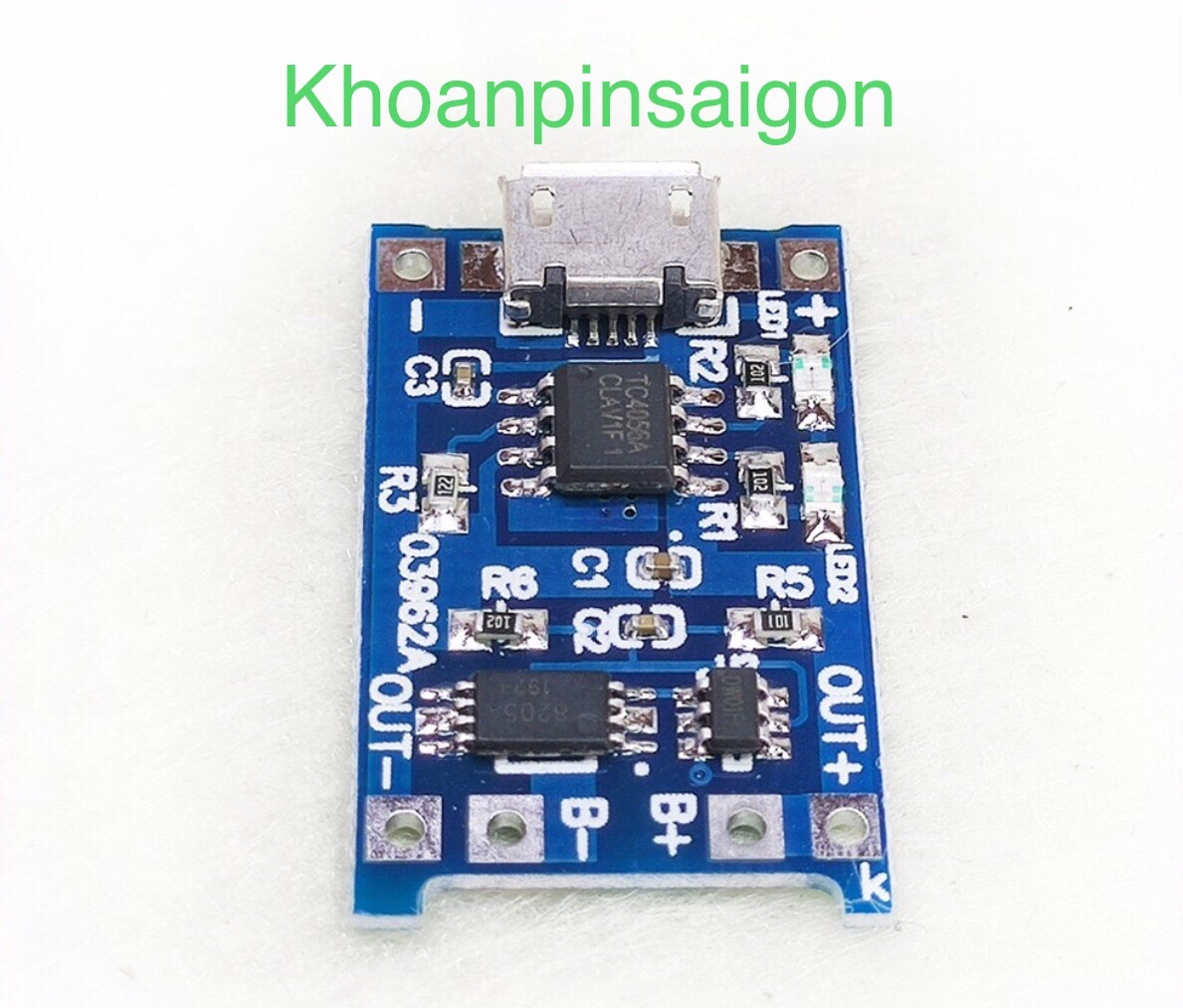Mạch 1s sạc pin lion TC4056 , cổng Micro USB, bộ 1 chiếc