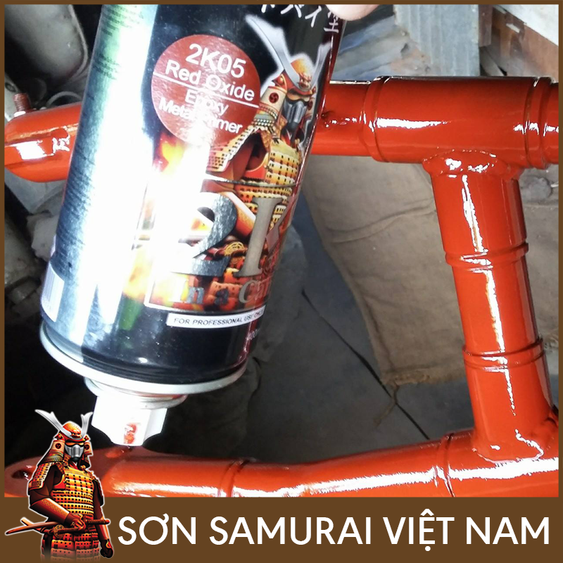 Chai sơn samurai 2k05 chống rỉ, chống ăn mòn