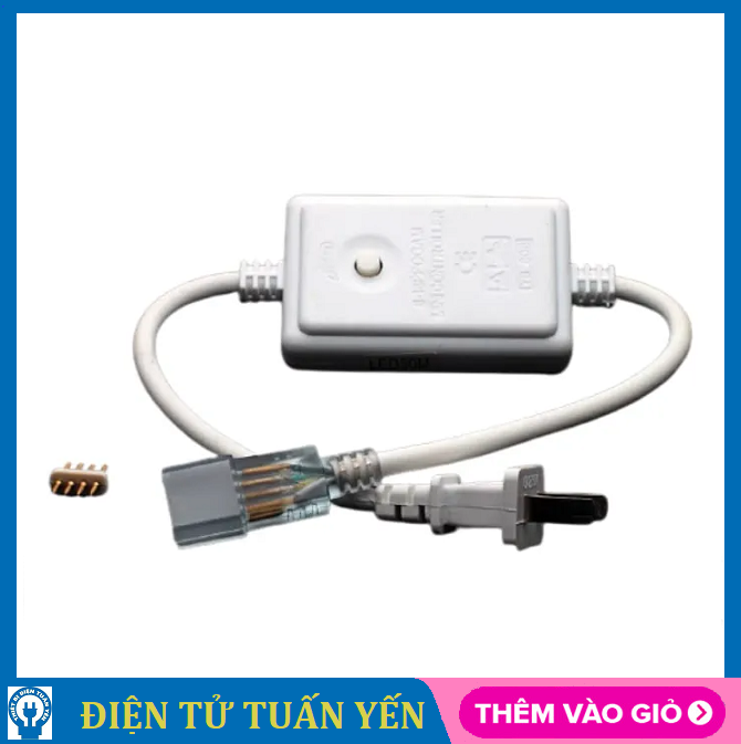 Nguồn chớp 4D RGB 8 chế độ 220V cho led dây 5050